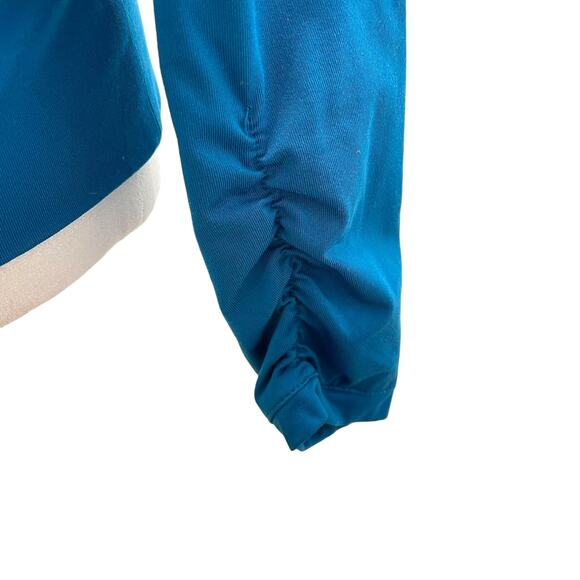 doTERRA Essential Oils Full Zip Sweatshirt with Pockets Rouched Sleeves XS - Picture 6 of 10